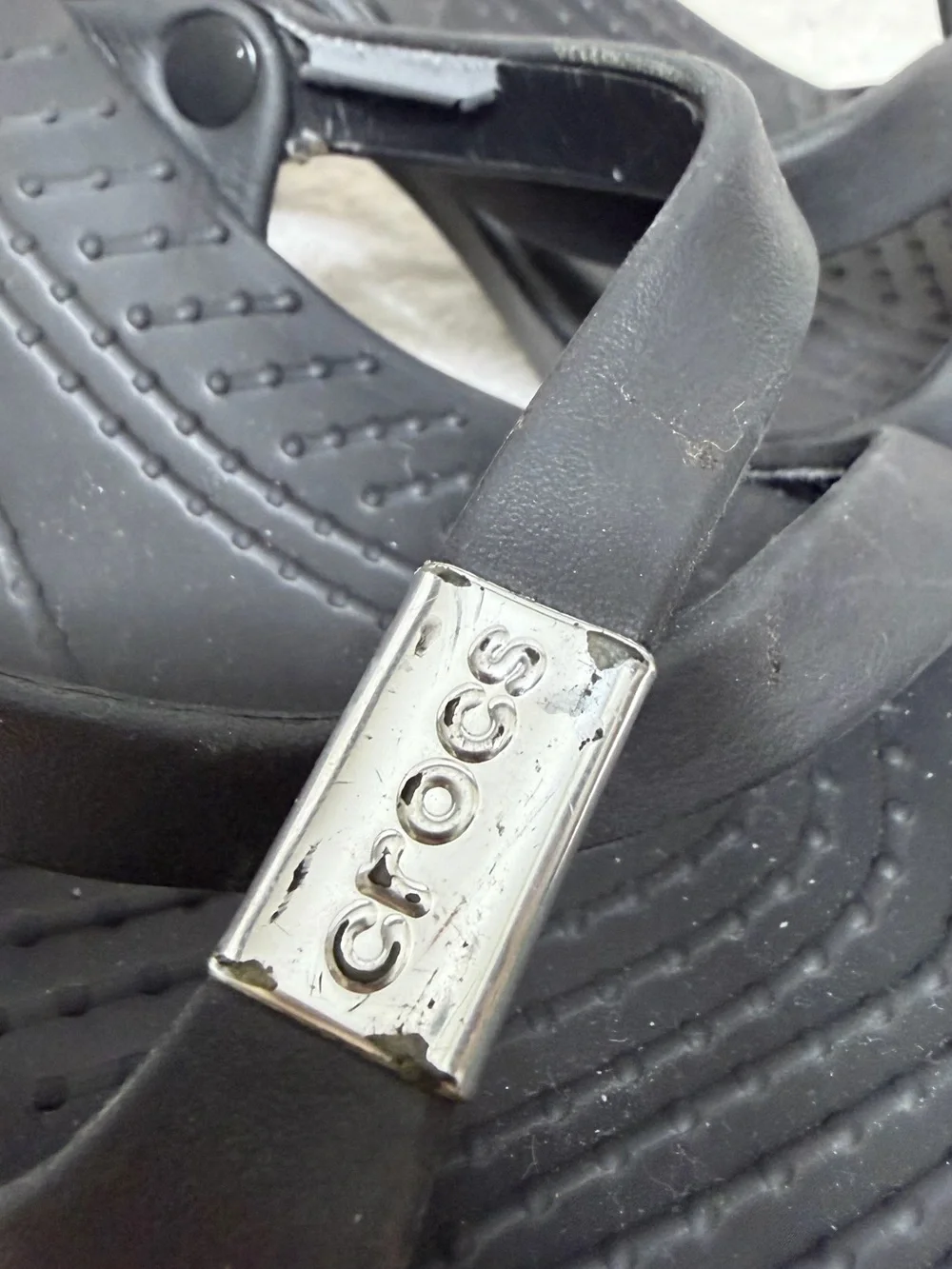 Crocs Cyprus IV Heel sandals black size 9